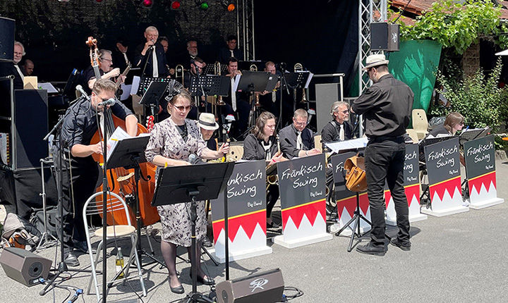 Fraenkisch Swing Big Band spielt am 24. Juni ab 19:30 Uhr im WEINREICH